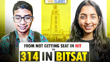 From NOT getting CS seat in NIT to 314 in BITSAT | Joel BITSAT Booster | TARGET BITSAT 2025
