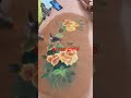 3D hand paint specialist#viral #saree #painting #fashion #shorts