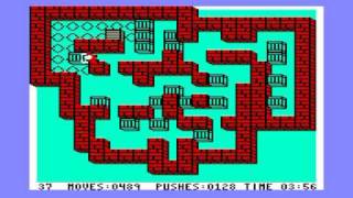 C64 Sokoban - How to solve level 37
