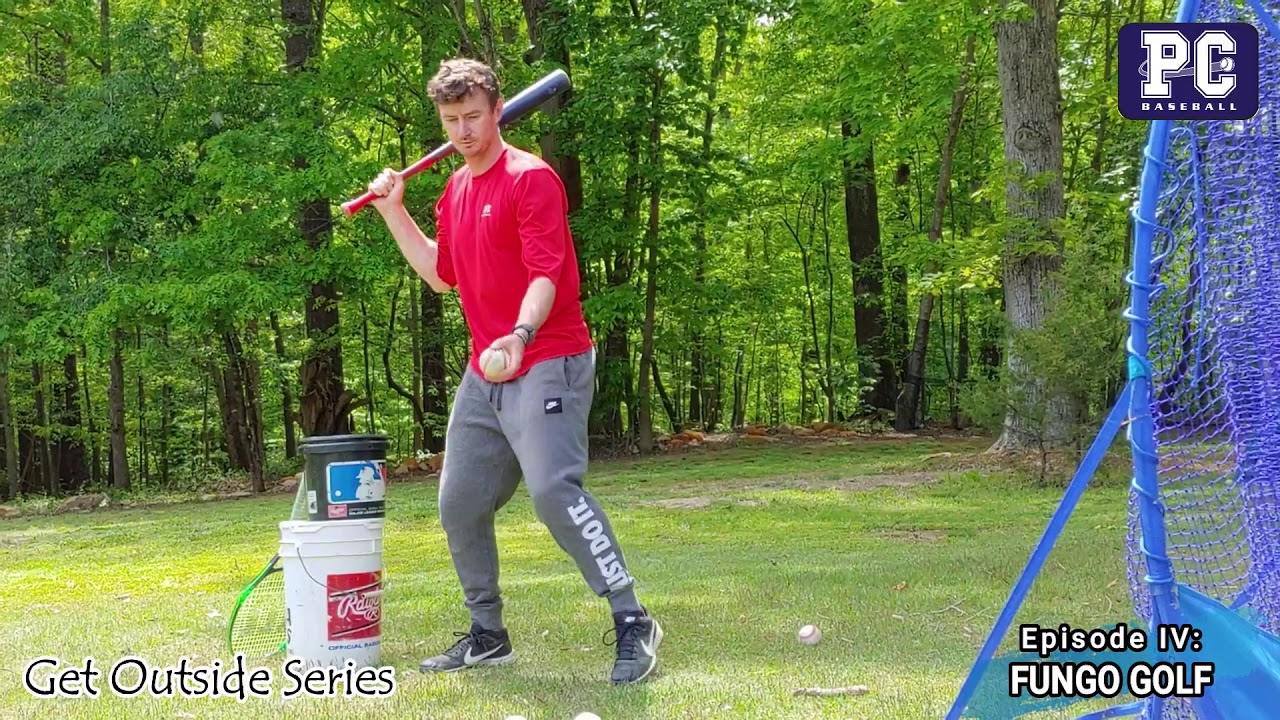 GET OUTSIDE SERIES Fungo Golf A Self Toss Game (Episode 04) YouTube