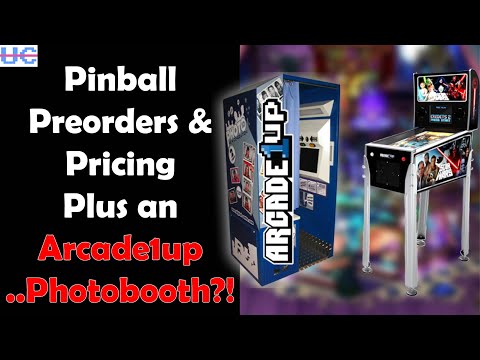 Arcade1up Pinball $549 Confirmed and Preorders Now Open! Also, Micro Consoles And A PHOTOBOOTH?! from Unqualified Critics