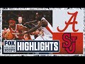 No. 15 Alabama Crimson Tide vs. No. 5 St. John's Red Storm Highlights | FOX College Hoops