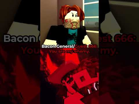 You are my enemy | Forsaken edition #shorts #roblox #forsaken