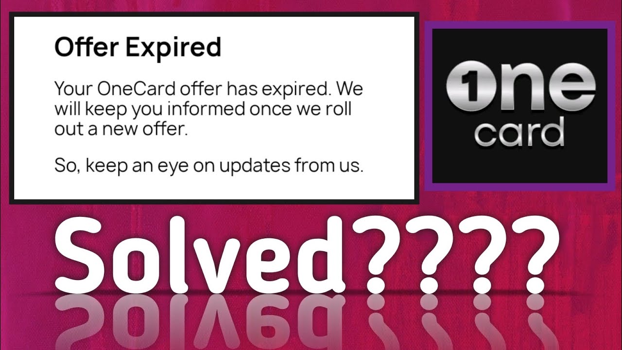 onecard-credit-card-offer-expired-tamil-onecard-offer-expired-problem