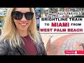 Is it Worth Skipping I-95? | Taking the Brightline from West Palm Beach to Miami
