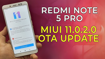 Redmi Note 5 Pro MIUI 11.0.2.0 India Stable OTA Update Rolled OUT for Random Users