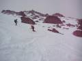 Descending Mt. Lassen - Ski Mountaineering