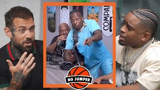 Famous Sauce Walka Runs Up on Adam & Wack & Things Almost Go Left! Wealth