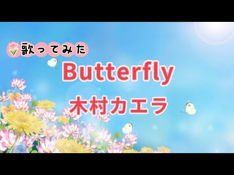 木村カエラ / Butterfly / 歌ってみた