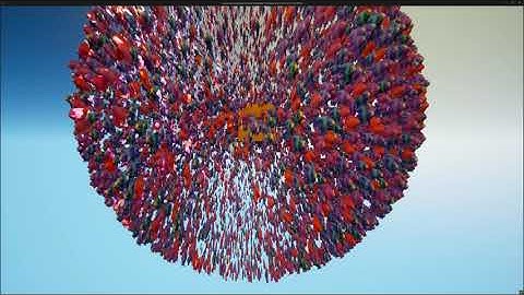 Unreal Engine 5.4 - Testing Advanced Flock System (Free Assets of 05/24) - 4K