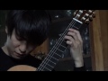 Shin ichiro tokunaga plays the new bastien burlot maestro2 guitar sor study 5