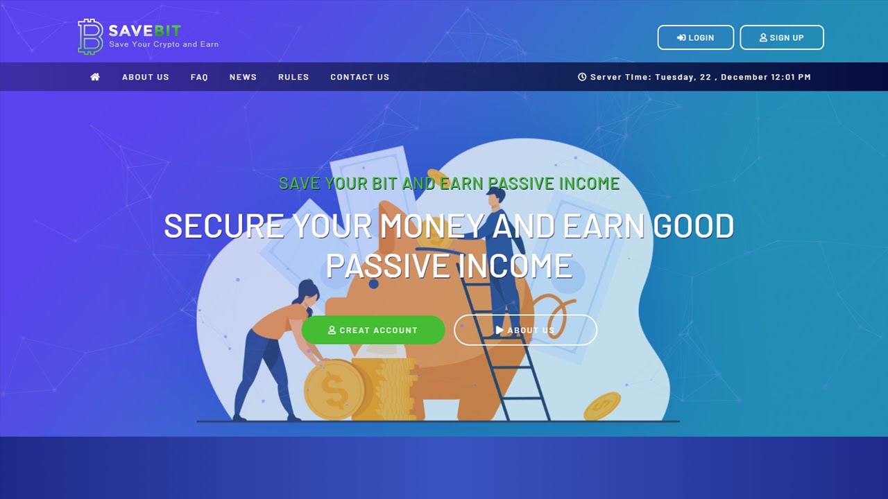 Hyip Template-3 live Preview | Hyipstarter Templates