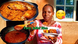 HOW TO MAKE NIGERIAN PARTY JOLLOF RICE | TIPS  FOR JOLLOF RICE WITH TURKEY 