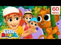 Family Vacation Jungle Park Little Angel Kids Cartoons Nursery Rhymes Moonbug Kids