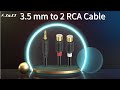 Unboxing J&amp;D Tech | 3.5 mm Male to 2 RCA Female Audiowave Series Stereo Audio Cable⚡⚡