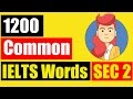  vocabulary for ielts listening top 1200 common ielts words section 2