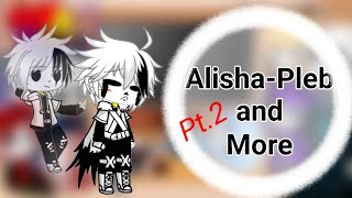 Sans AUs React To Alisha-Pleb and More//(Pt.2/2)//[??/??]//UnderTale Au [My AU]//Gacha Club