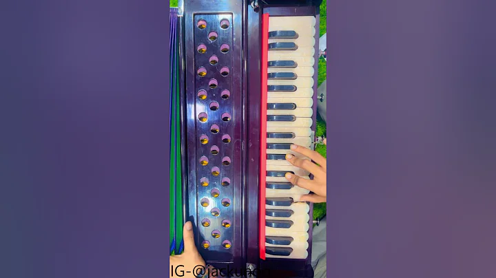 How To Play B Major Chord On Harmonium @jackunooo #harmonium #harmoniumtutorial