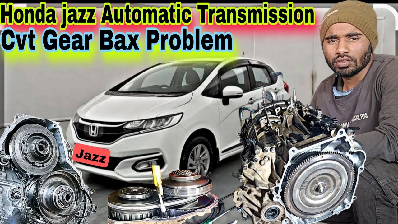 Honda Jazz automatic CVT transmission problem ! Honda jazz CVT transmission full overhaul 