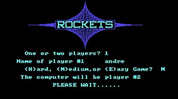 Let´s play Arithmetic Games Set 1 from IBM (MS-DOS) #msdos