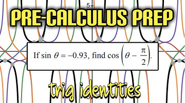 Pre-Calculus Prep: Trig Identities Involving Sine and It
