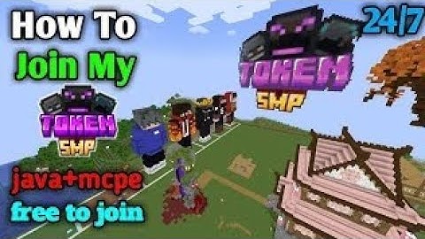 🔥 New Best Public Token SMP Minecraft 1.21 | Cracked 24/7 Server | Java + PE | Free To Join 🎮