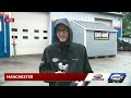 Flooded roads pose risk to cars