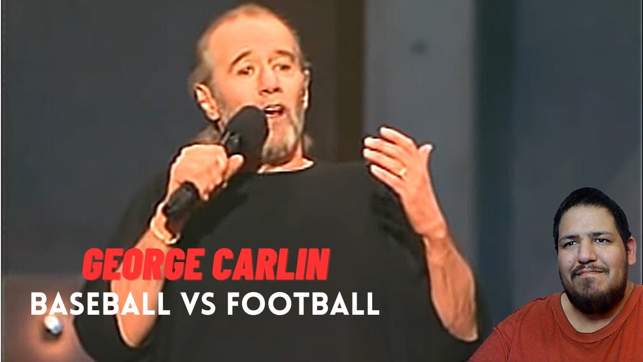Carlin Baseball vs Football Reaction YouTube