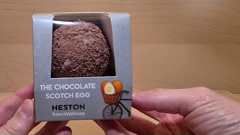 The Chocolate Scotch Egg Heston From Waitrose - Random Reviews