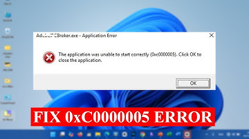 Fix Error 0xc0000005 | The Application Was Unable to Start Correctly (Windows 11/10) – 100% Working!