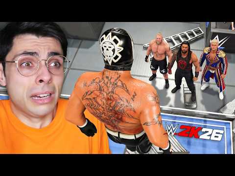 I try the 3 Stages of Hell Match for the first time in WWE 2K26