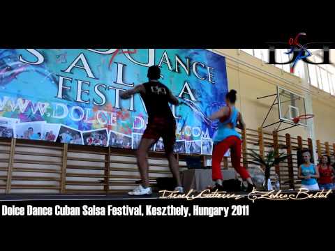 Dolce Dance Cuban salsa festival Hungary 2011. Israel Gutierrez & Zohra - YouTube