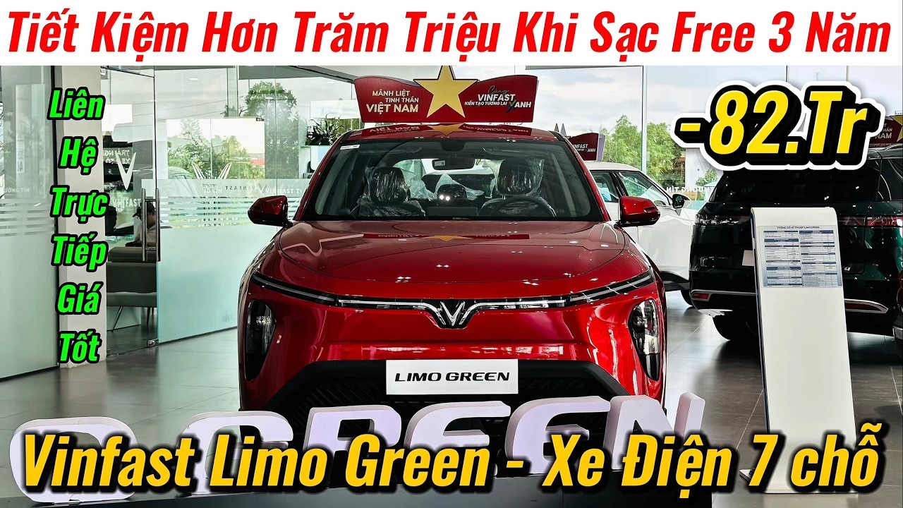 Giảm Giá Vinfast Limo Green 2026 Còn hơn 680Tr | Lăn Bánh Tiết Kiệm Sạc ...