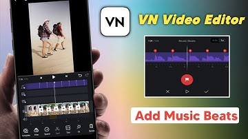 VN video editor telugu | how to add music beat mark in vn