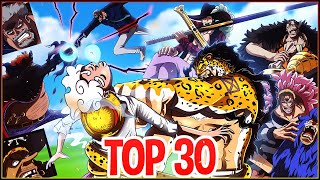 (2022) TOP 30 STRONGEST One Piece Characters