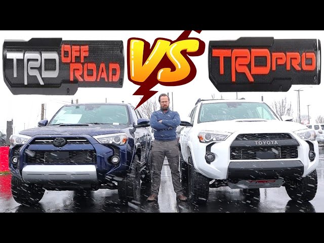 2024 Toyota 4Runner TRD PRO vs 2024 Toyota TRD Off-Road: Is TRD PRO Best? class=