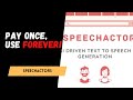 SpeechActors Review 2025: Create Realistic AI Voiceovers Easily!