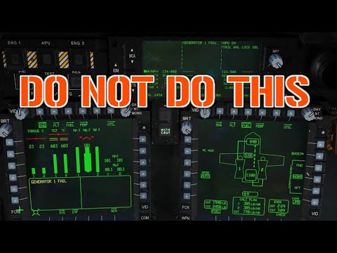 New DCS AH-64D - Don't Open The Gen Circuit!