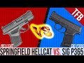 Springfield Hellcat vs. SIG P365: Which is Better?