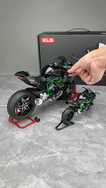 1:6 scale Kawasaki h2r dynamic version alloy model, coming soon! #MotorcycleModel