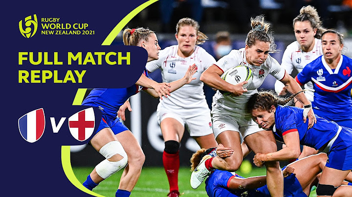 Rivals battle in intense thriller | France v England | Full Match Replay | Rugby World Cup 2021