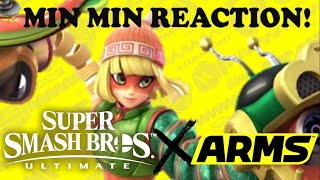 Mr. Sakurai Presents Min Min REACTION! (THIS CHARACTER IS SICK!)