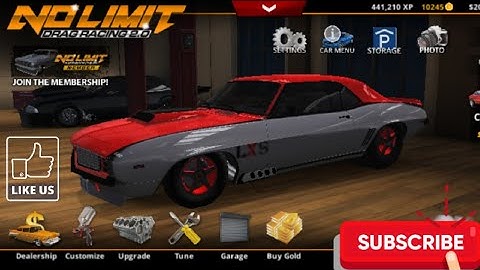 ⭐NO LIMIT DRAG RACING 2.0 🤔 69 CHEVROLET CAMARO SMALL BLOCK NITROUS TUNE 🚦