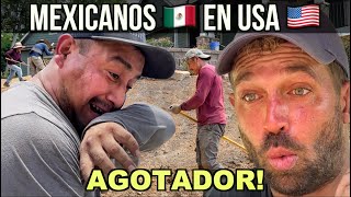 AMERICAN MAN Spends Day Working with IMMIGRANTS in USA 🇲🇽🇺🇸