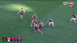 Details Callum Ah Chee Knocked out by Cripps || Carlton vs Lions Update