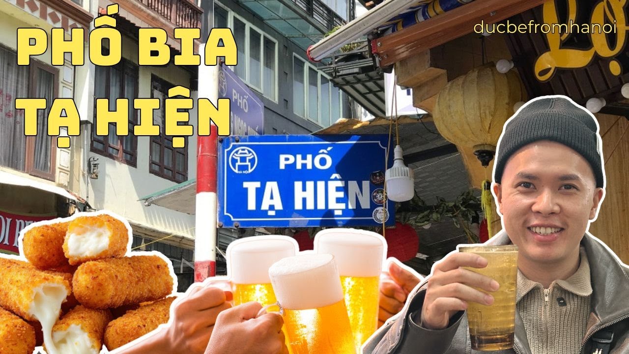 Một tối ở Tạ Hiện – phố bia Hà Nội | 5 Minutes in Hanoi