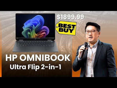 Video HP OmniBook Ultra Flip 2-in-1 | 14 3K OLED Touch-Screen | Eclipse Gray | Complete Review in $2000