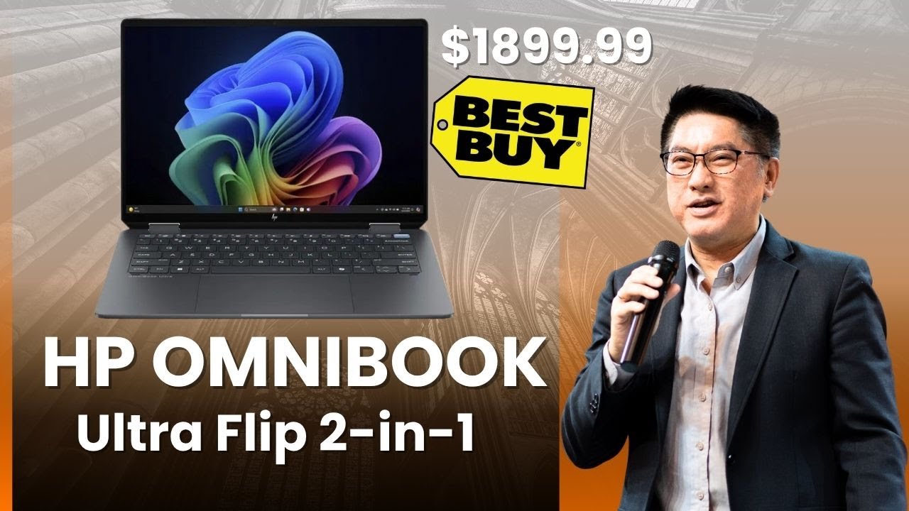 HP OmniBook Ultra Flip 2-in-1 | 14" 3K OLED Touch-Screen | Eclipse Gray ...