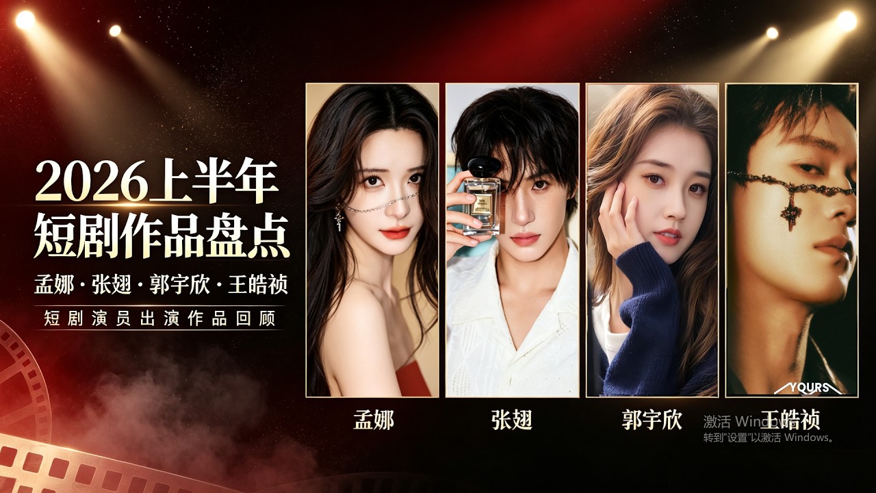 一次性盤點！ #孟娜 #張翅 #郭宇欣 #王皓禎 2026上半年所有短劇！Inventory of Short Drama Works in the First Half of 2026