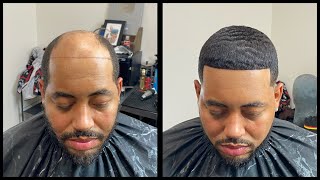 Male Hair unit Transformation